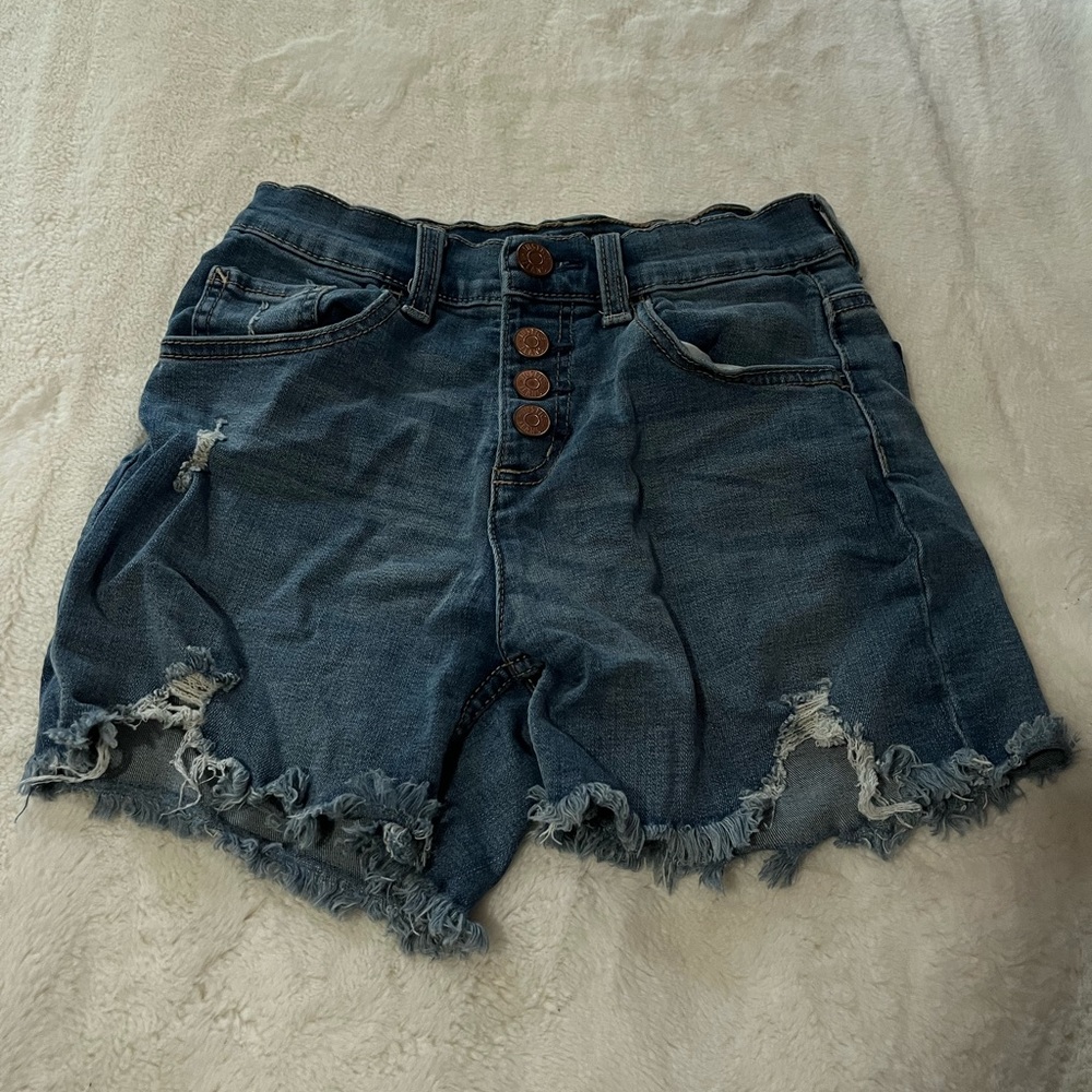 Justice jean shorts